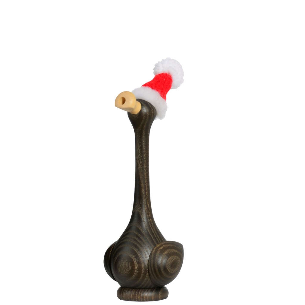 [KWO 80045] Weihnachtsente "Gustav" Farbton Mooreiche, mini