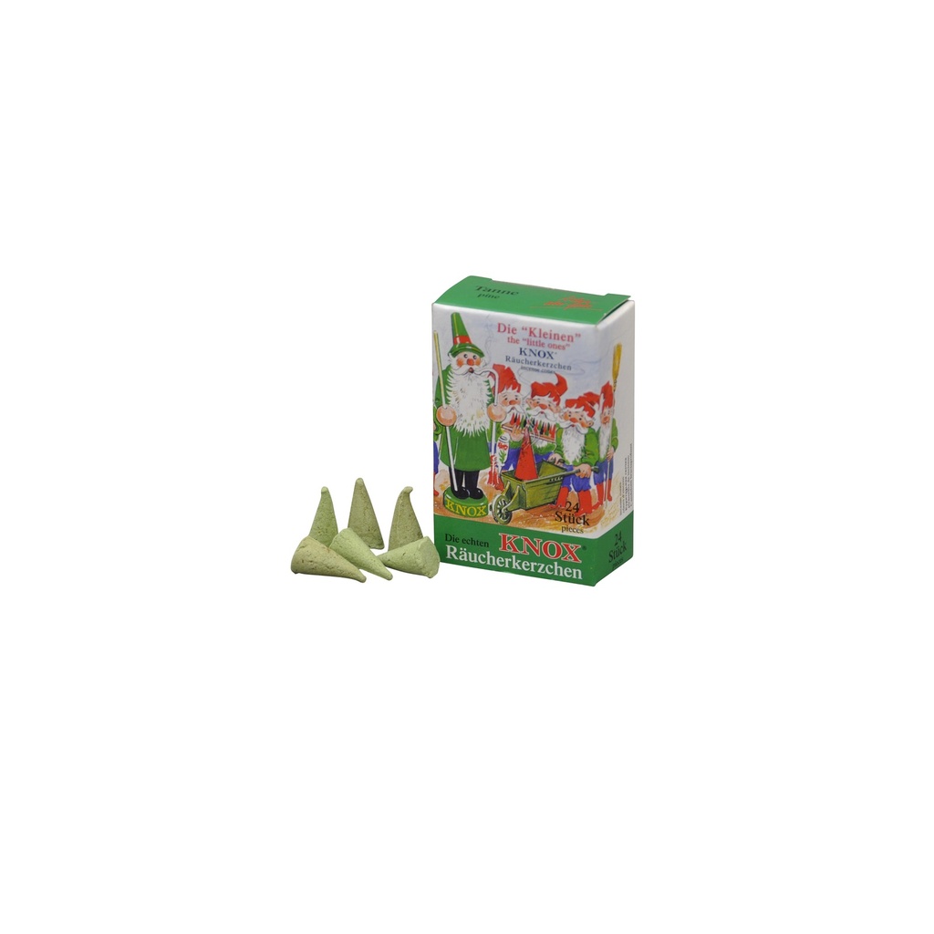 Miniräucherkerzen, Tanne, Knox Packung