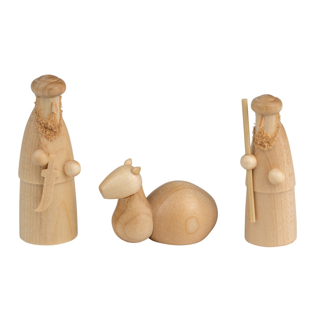 Karawane natur 6cm 3-teilig
