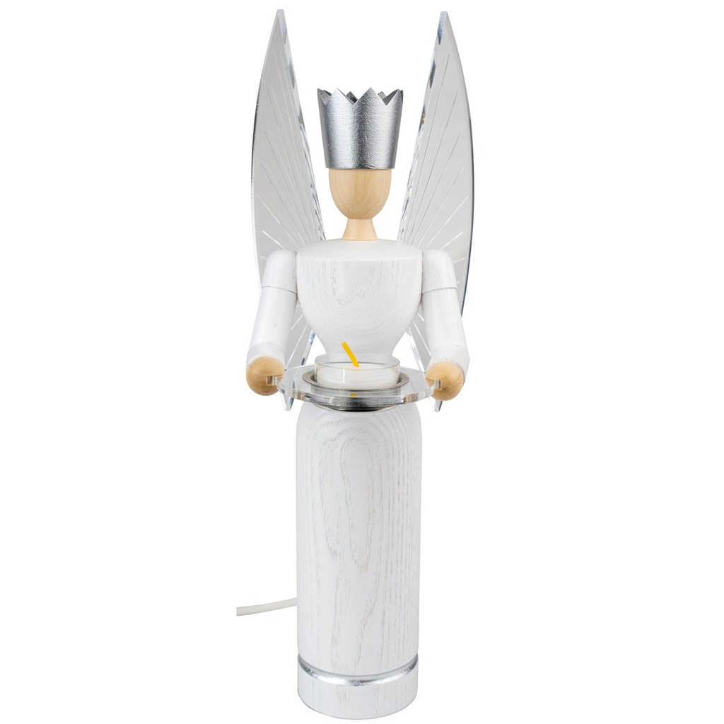 Lichterengel weiß LED 36cm