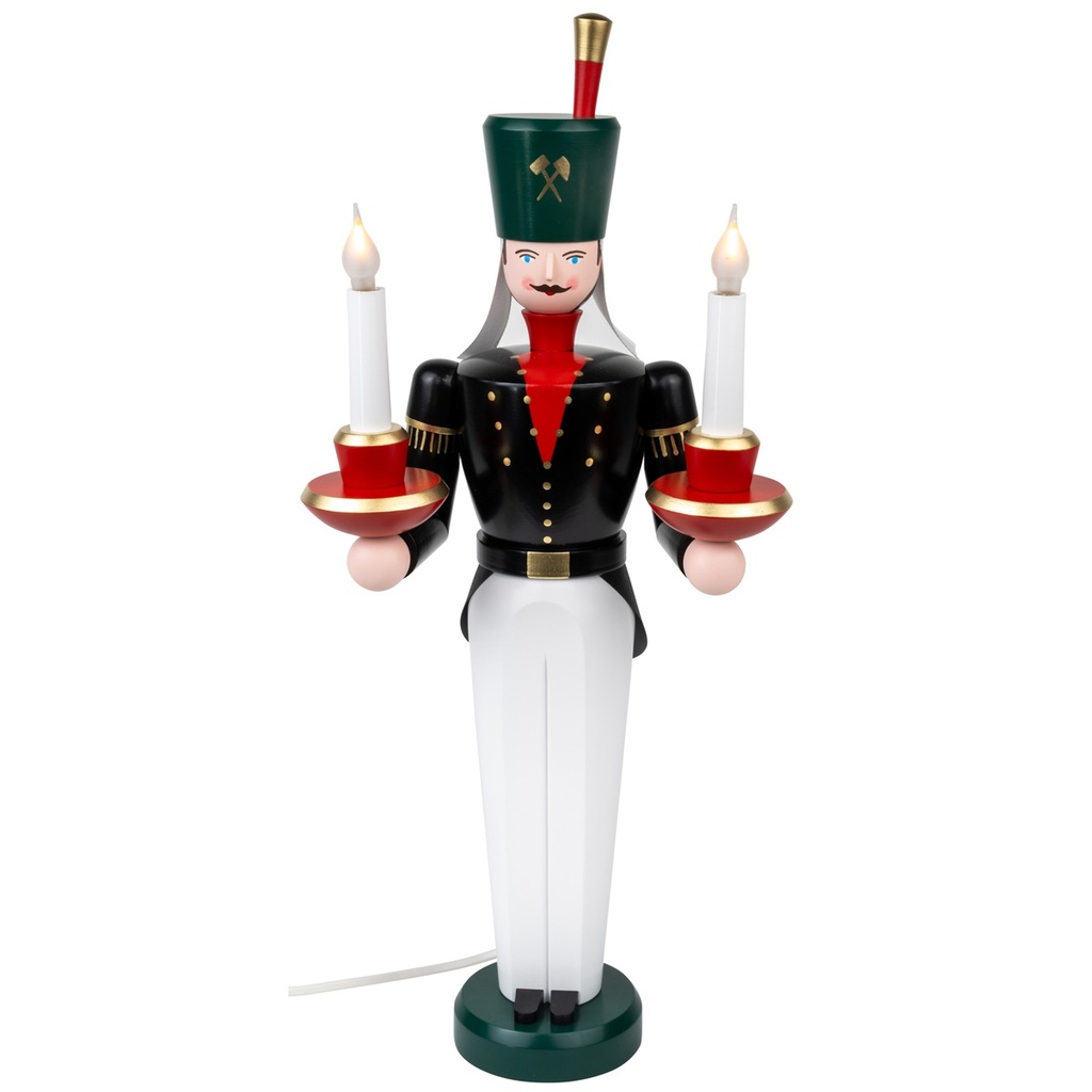 Lichterbergmann farbig elektrisch beleuchtet 49cm