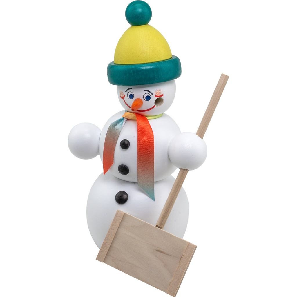 Schneemann Schneeschipper