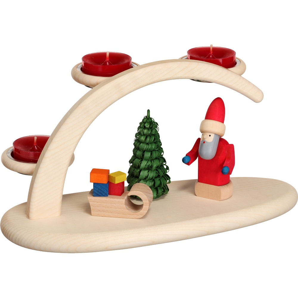 Abverkauf Bogen natur für Teelichte Weihnachtsmotiv