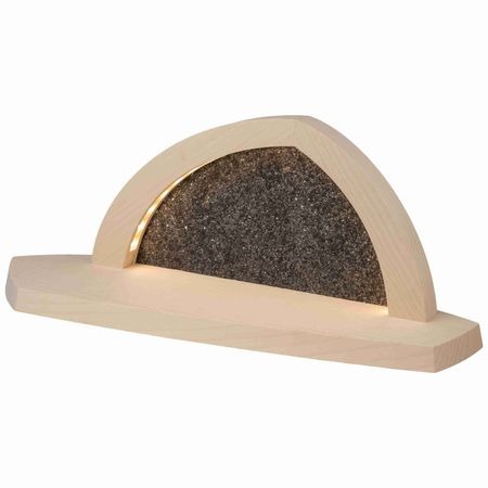 neu Gesteinsbogen 15x37x13cm natur LED beleuchtet ohne Bestückung