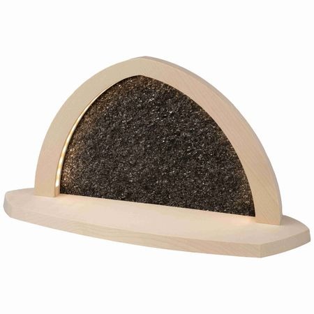 neu Gesteinsbogen 21x40x13cm natur LED beleuchtet ohne Bestückung