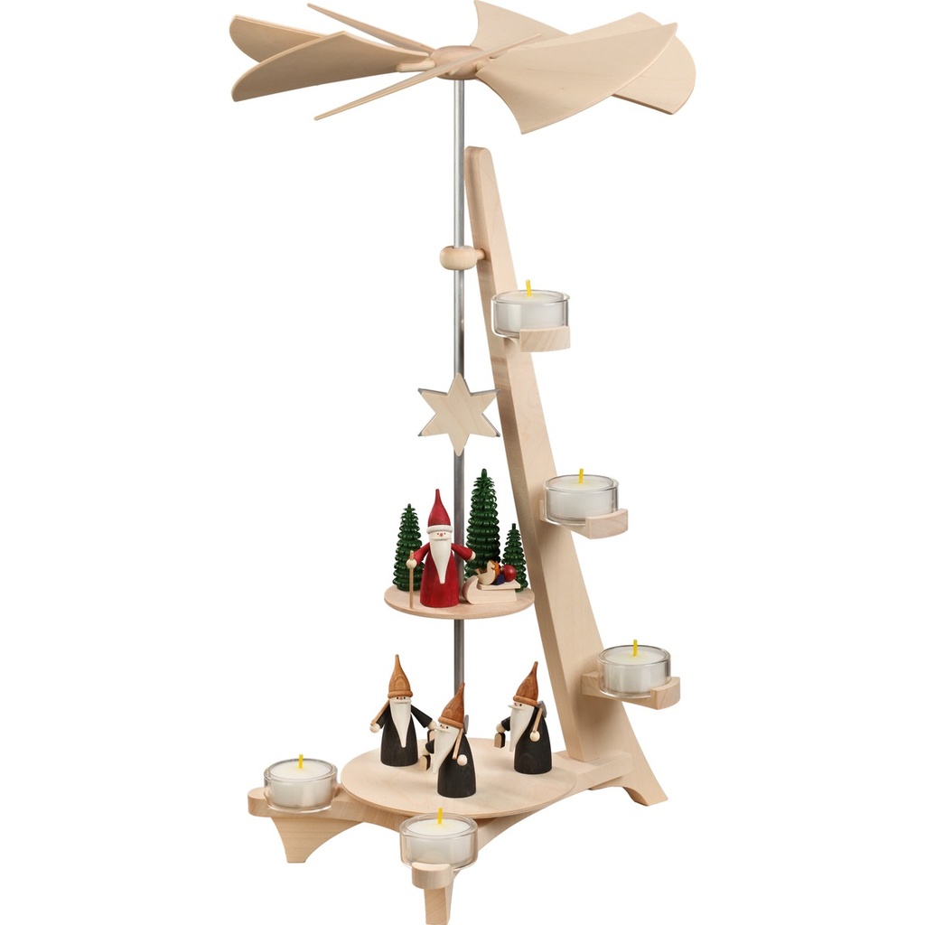 Pyramide L-Form 2 Etagen Berg- & Weihnachtswichtel