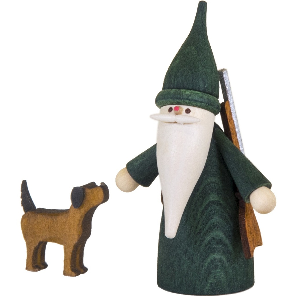 Jägerwichtel mit Hund 2-teilig