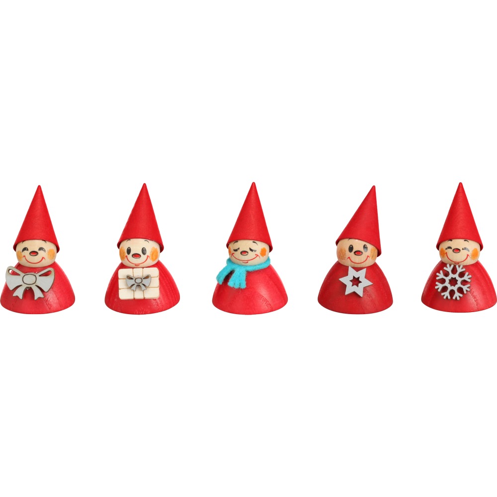 Weihnachts-Wippel 5er Set
