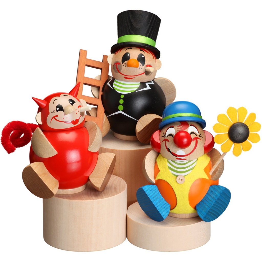 Verkaufsdisplay Säulen für 3 Figuren