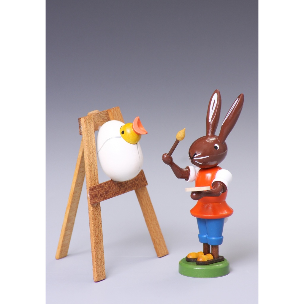 Hase mit Küken
