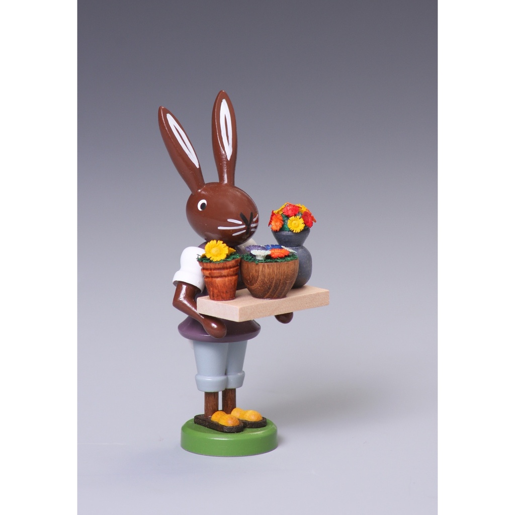 Hase - Blumenhändler