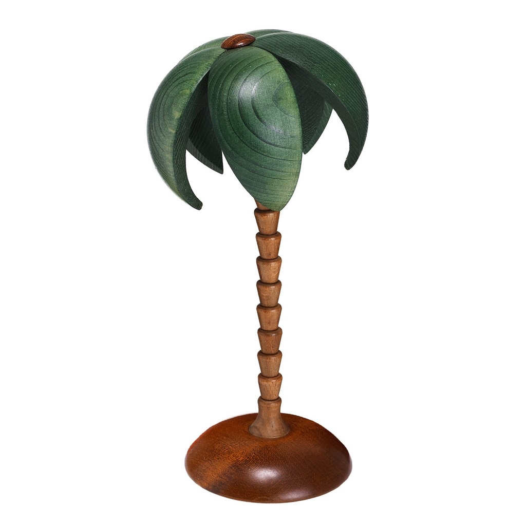 Palme mit Sockel, natur, lose