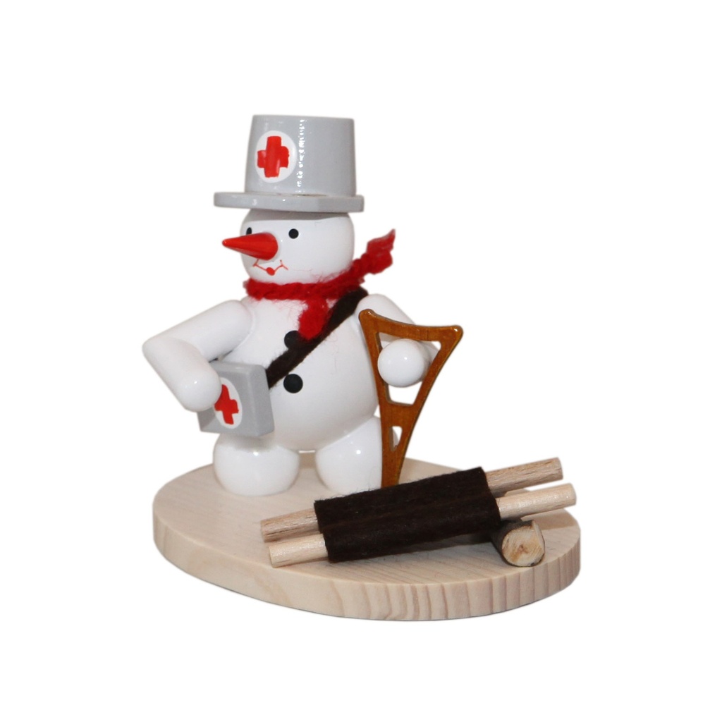 Schneemann Sanitäter
