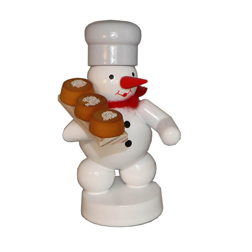 [RZ 001-200-02-1] Bäcker Schneemann mit Kuchen