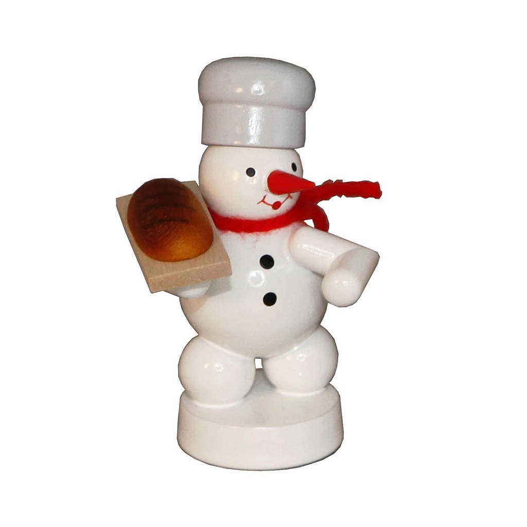 Bäcker Schneemann mit Brot
