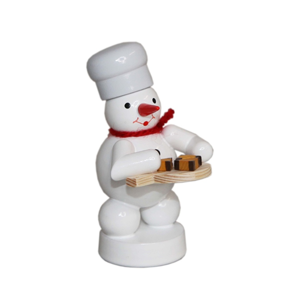Bäcker Schneemann mit Nußecken
