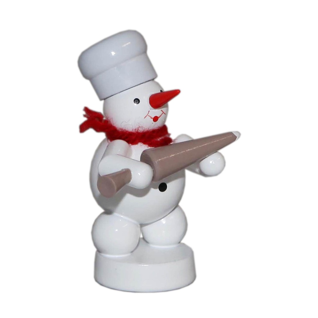 [RZ 001-200-05-1] Bäcker Schneemann mit Sahnespritze