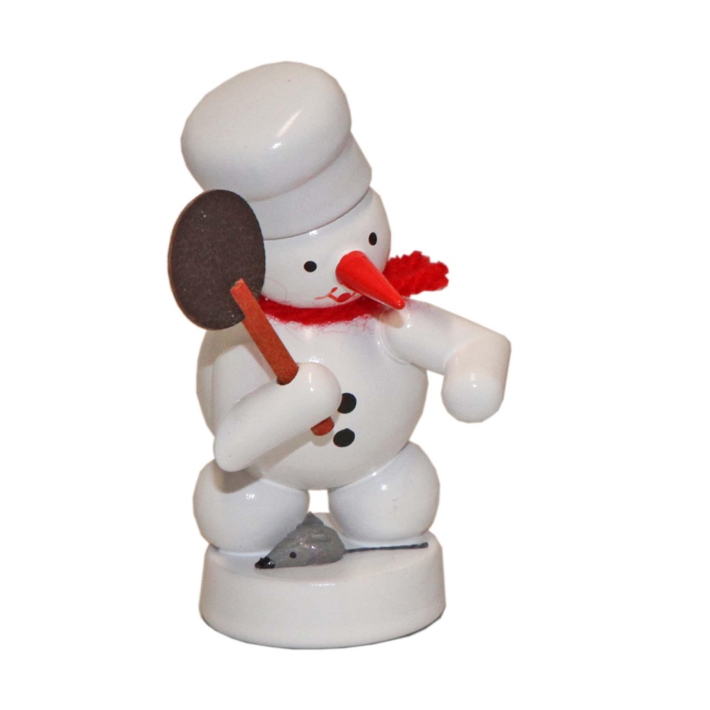 Bäcker Schneemann mit Maus