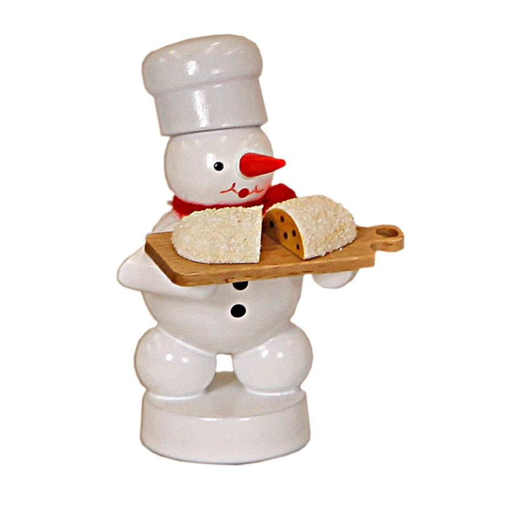 Bäcker Schneemann mit Stollen