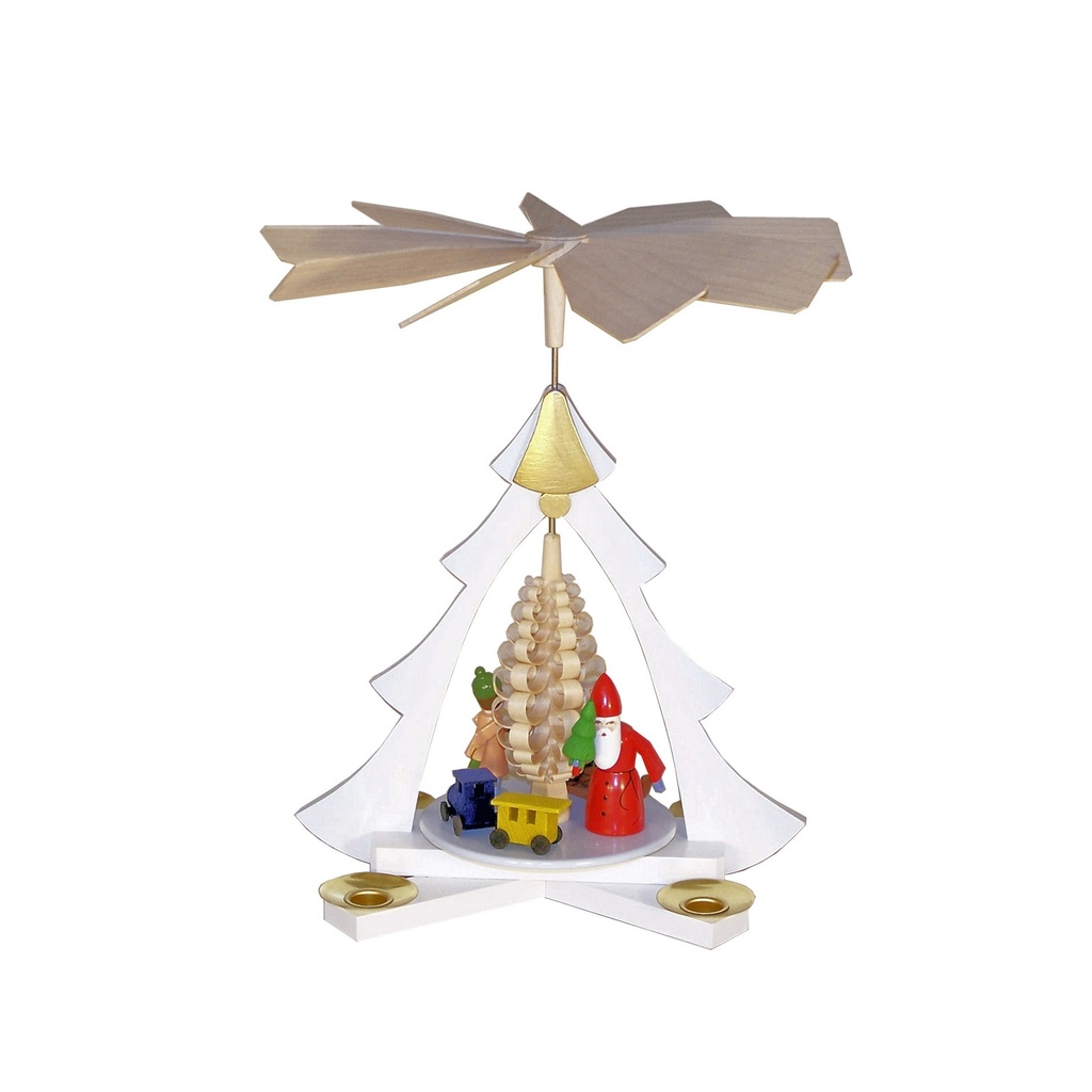 Weihnachtspyramide, Bescherung