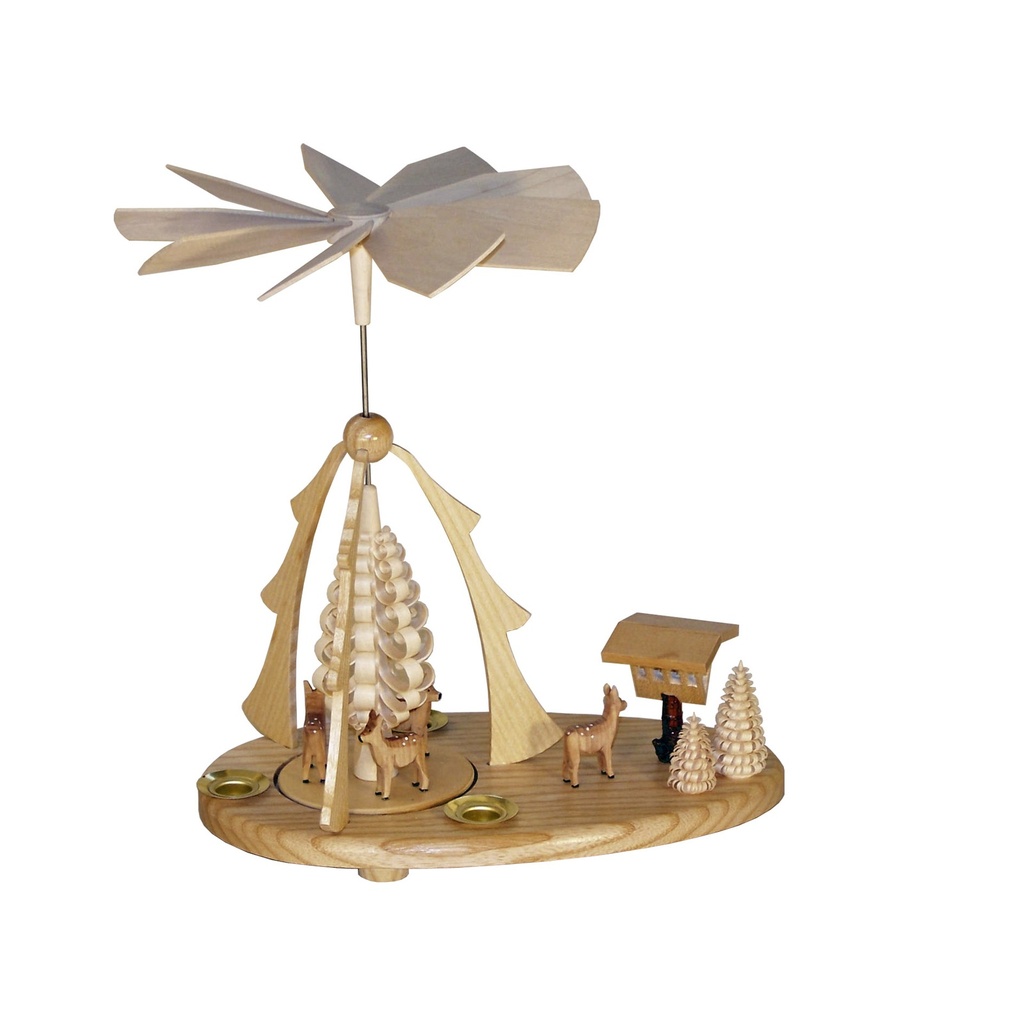 Pyramide mit Rehe