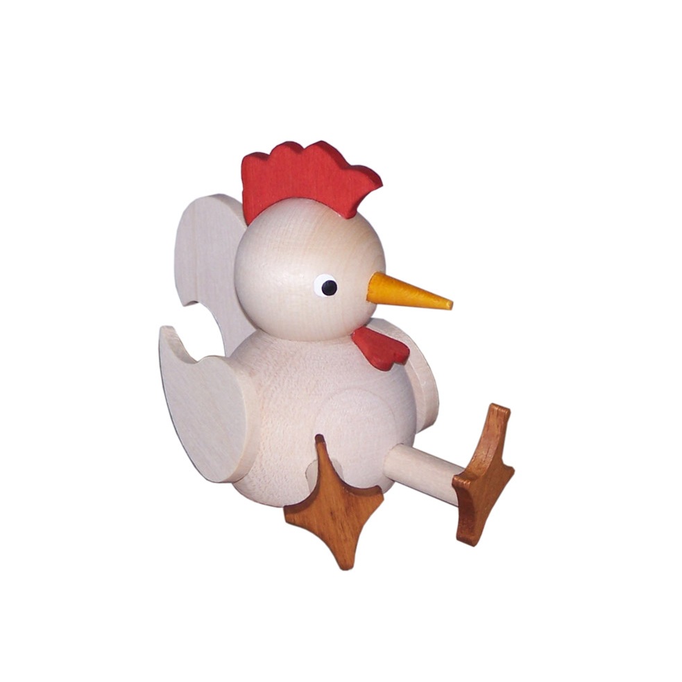 Huhn, sitzend
