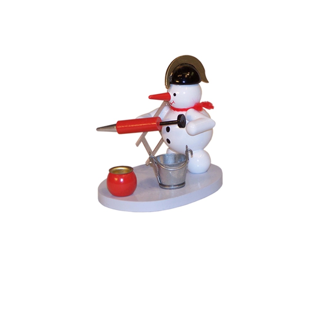 Kerzenhalter Schneemann Feuerwehr
