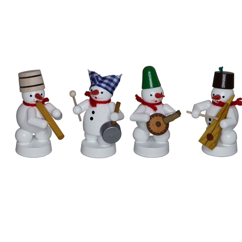 Schneemannkapelle, 4 Figuren Didgeriedoo,Bratpfanne, Laute, Trumscheit