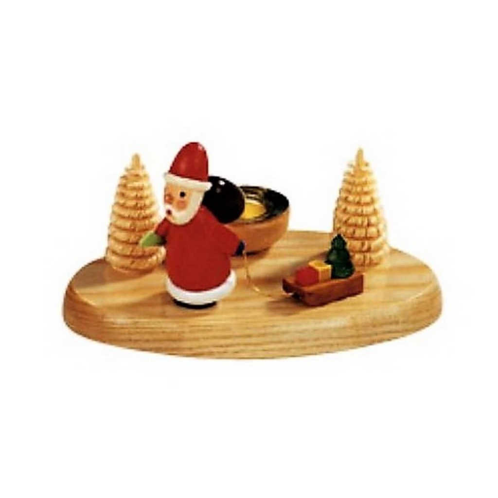 Kerzenhalter Weihnachtsmann – klein