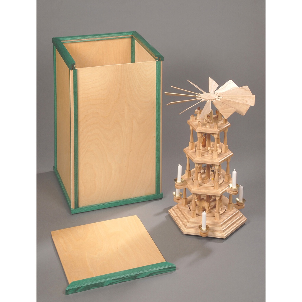 [AP 085/506 HV] Truhe für Pyramide - 4 Etagen