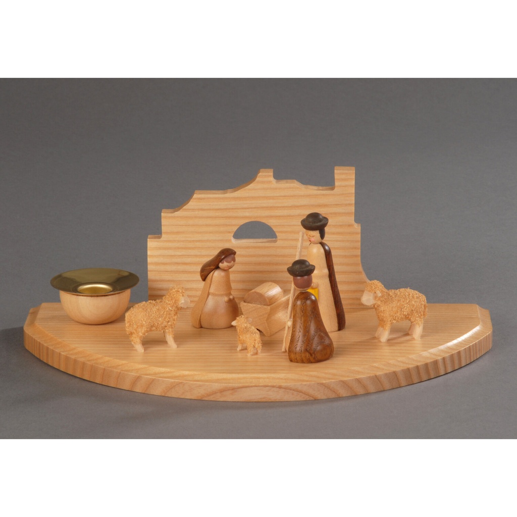 Weihnachtskrippe orientalisch - kleiner Sockel