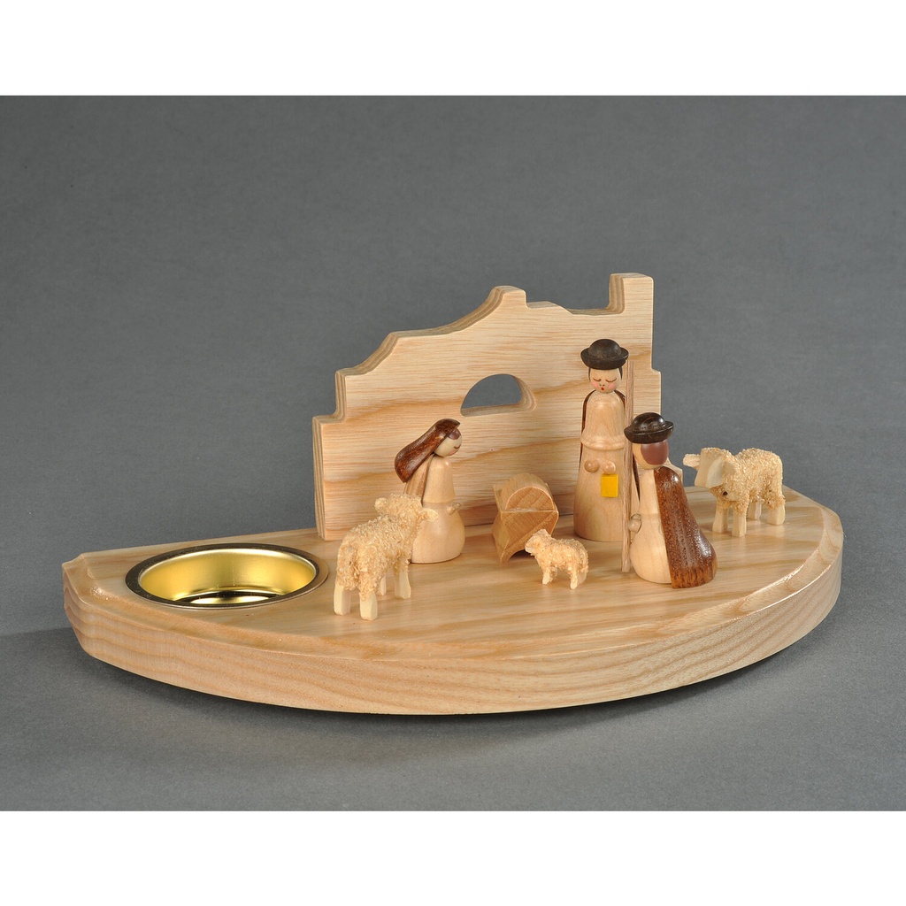 Weihnachtskrippe orientalisch - kleiner Sockel