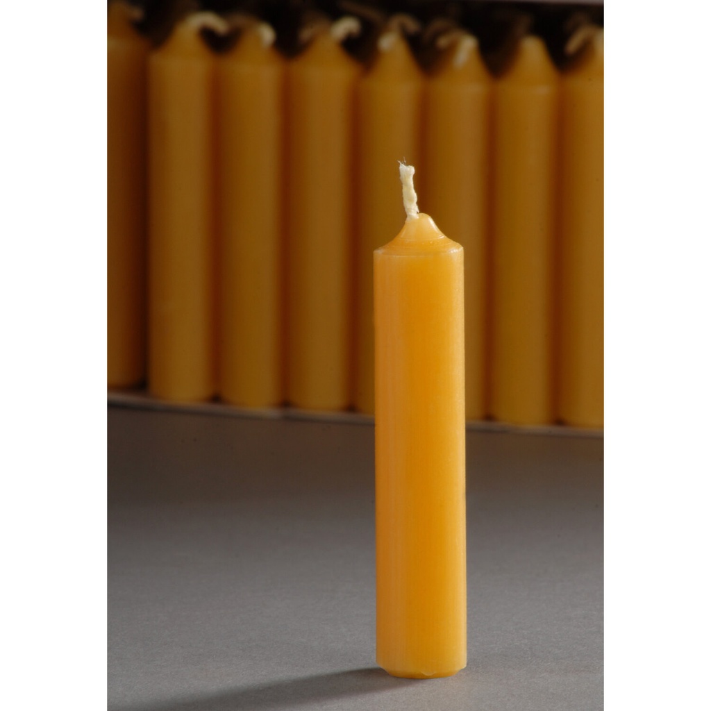 Pyramidenkerzen, natur - 50 Stück