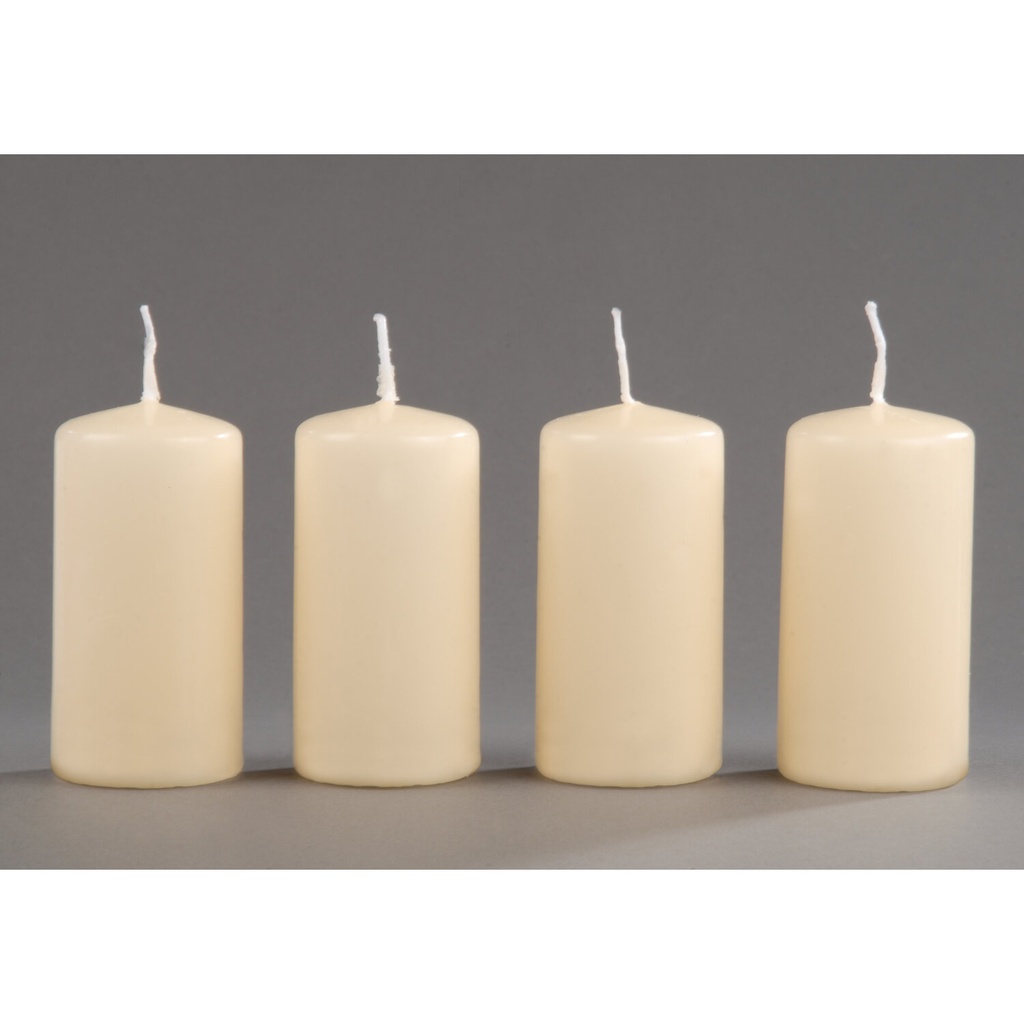 Stumpen, champagner - Höhe 6cm