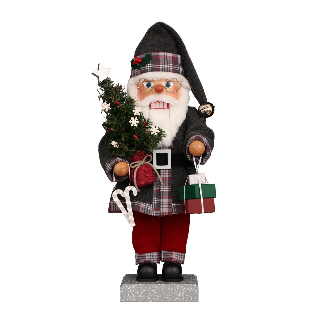 [CU 00 0893] Nußknacker - Weihnachtsmann Geschenkeübergabe