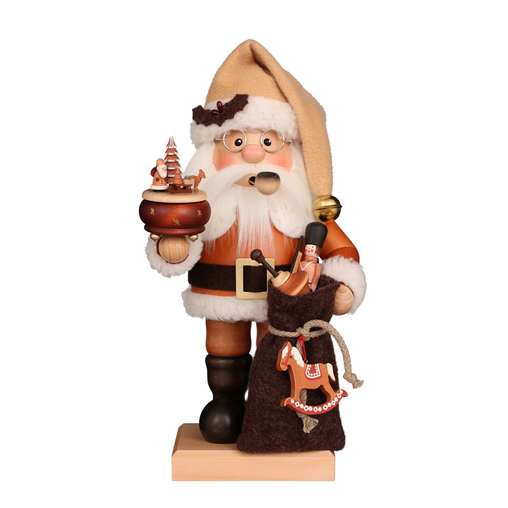 [CU 01 0200] Räuchermann - Weihnachtsmann natur
