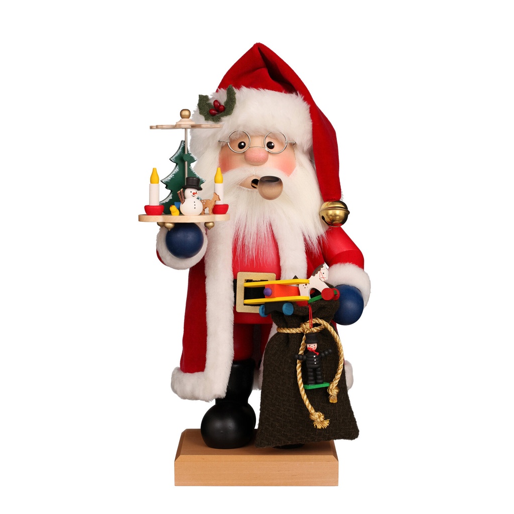 Räuchermann - Weihnachtsmann rot