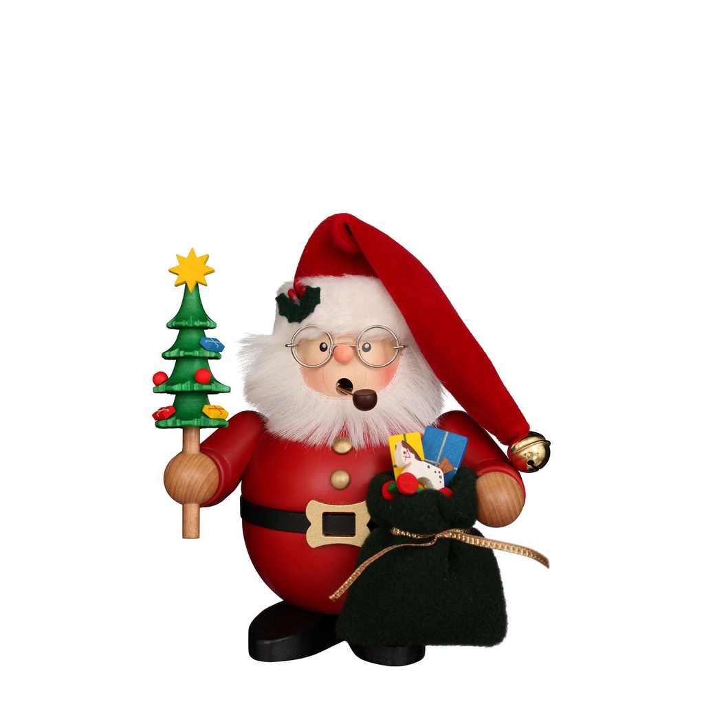 Räuchermann - Weihnachtsmann rot