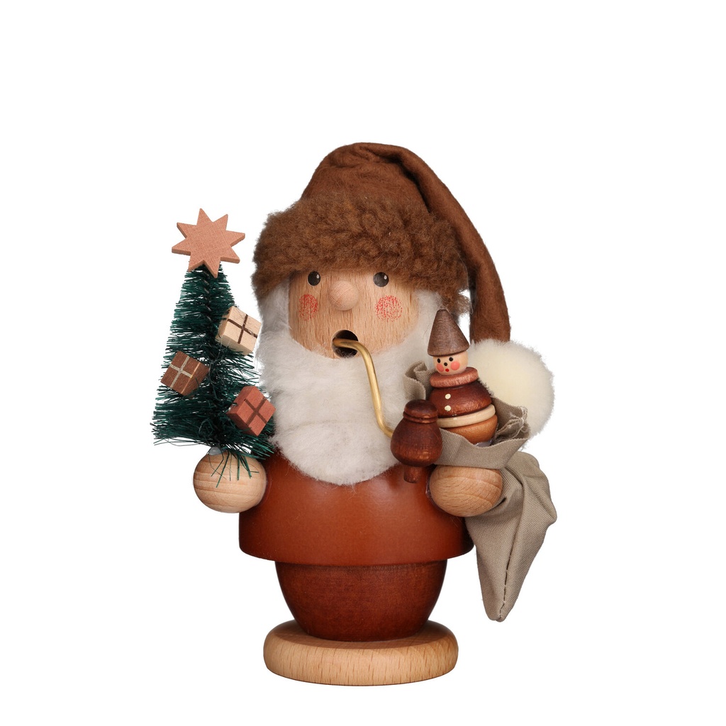 Räuchermann - Weihnachtsmann natur