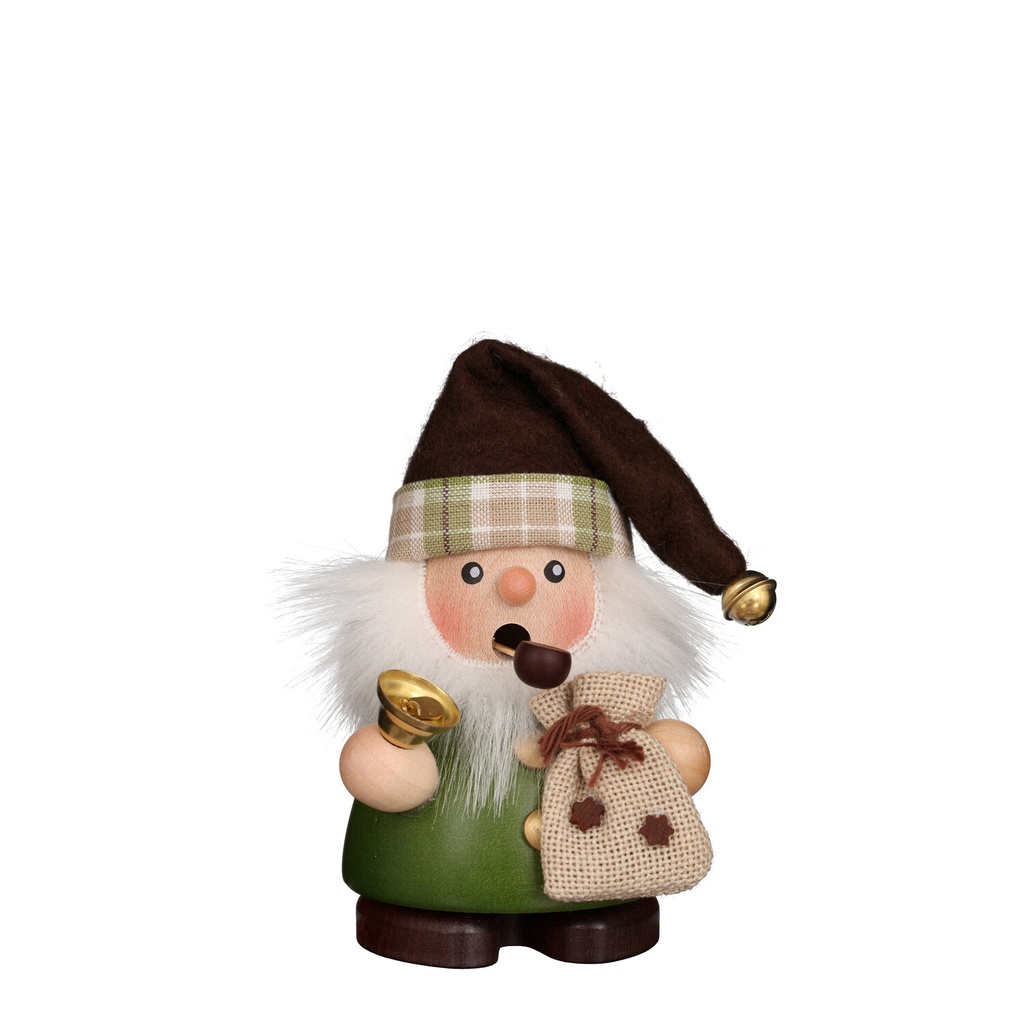 [CU 01 0688] Räuchermann - Weihnachtsmann grün