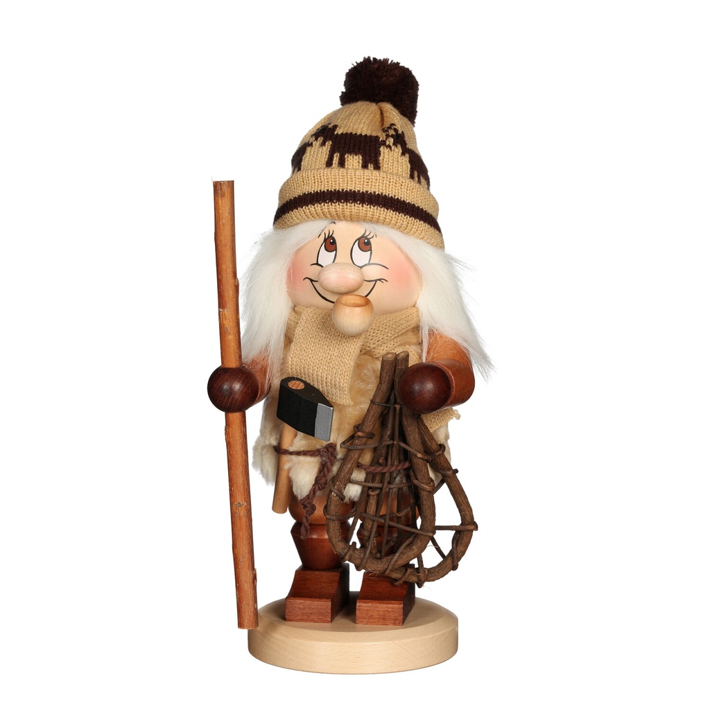 [CU 01 0717] Räuchermann - Wichtel Holzmacher