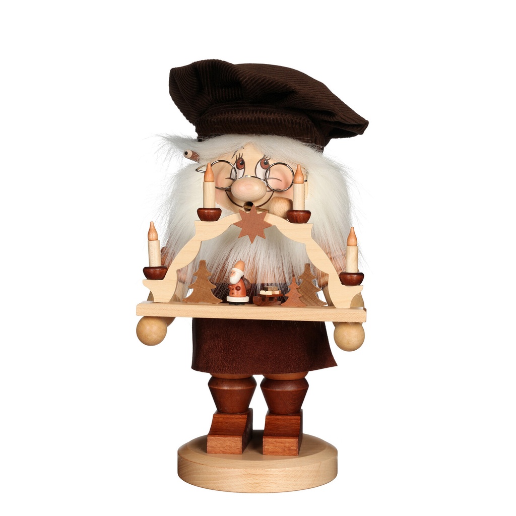 [CU 01 0750] Räuchermann - Wichtel Schwibbogenbauer