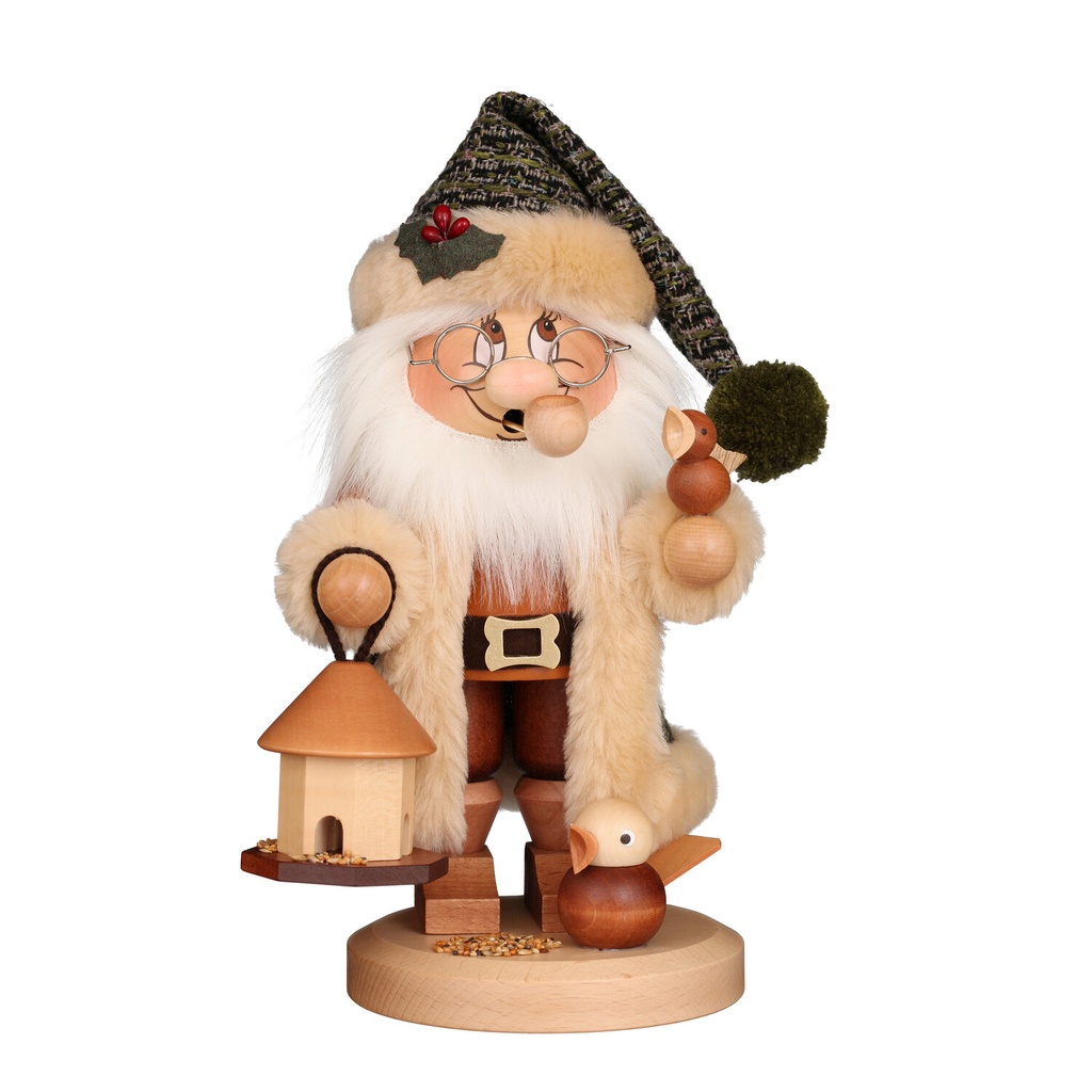 [CU 01 0811] Räuchermann - Wichtel Weihnachtsmann Vogelfütterung
