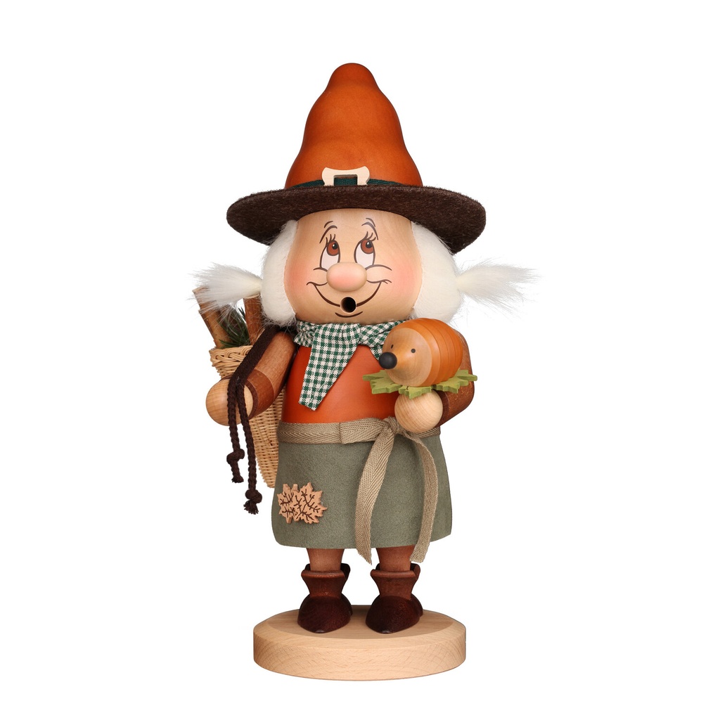[CU 01 0872] Räuchermann - Wichtel Waldweibl