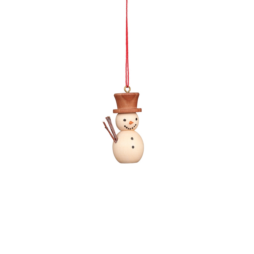 [CU 10 0212] Baumschmuck - Schneemann natur