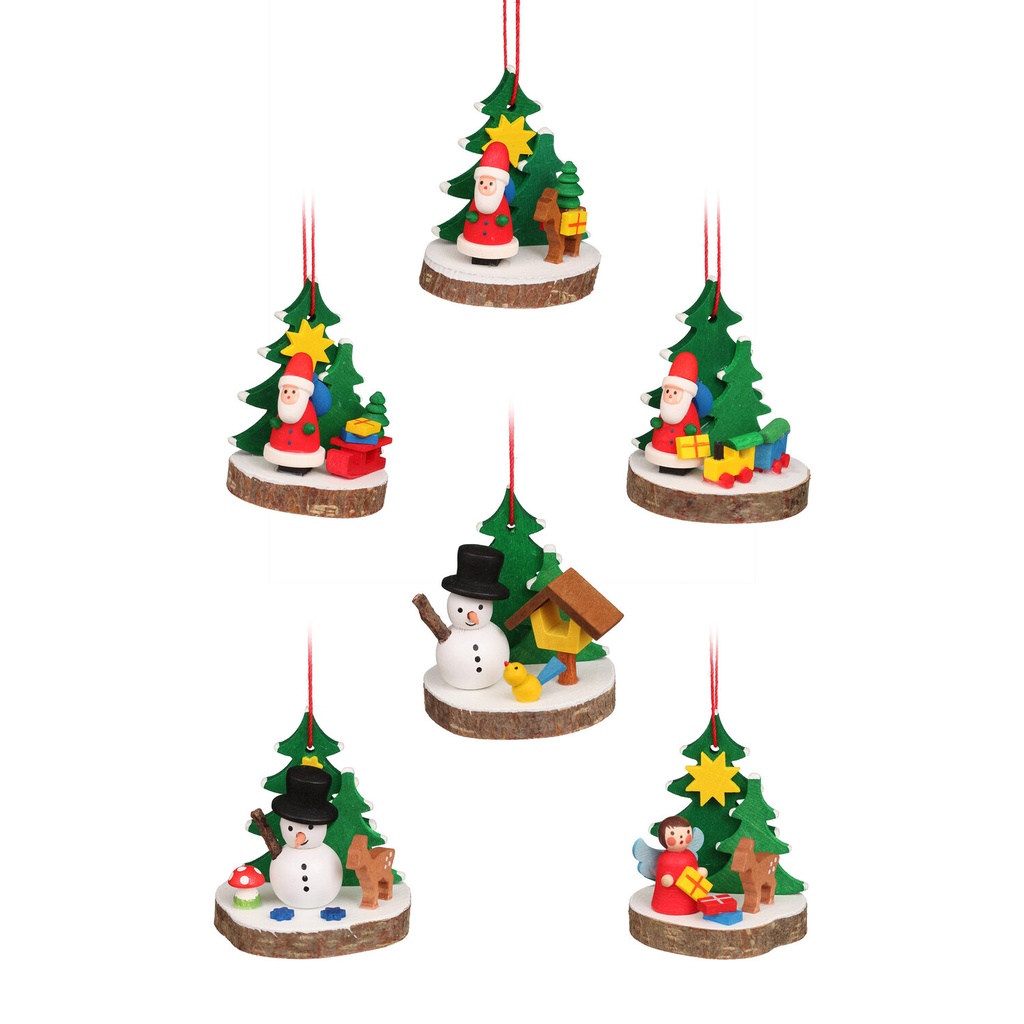 Baumschmuck - Baumscheiben (sortiert)