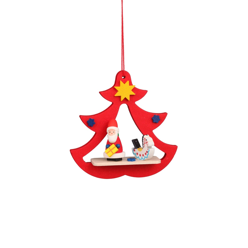Baumschmuck - Nikolaus im Baum