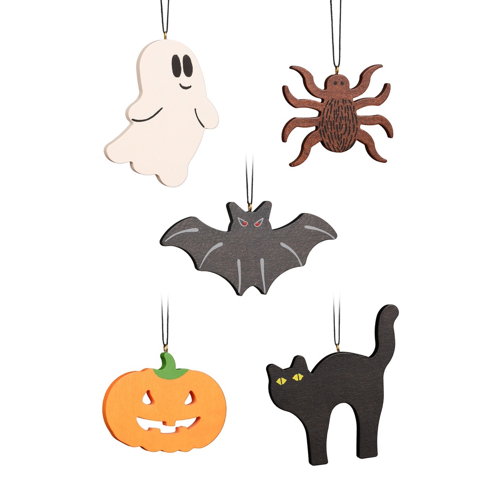 [CU 10 0918] Baumschmuck - Halloween Sortiment