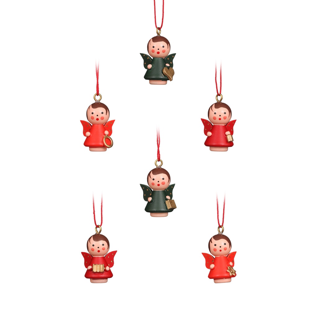 Baumschmuck - Miniengel farbig (sortiert)