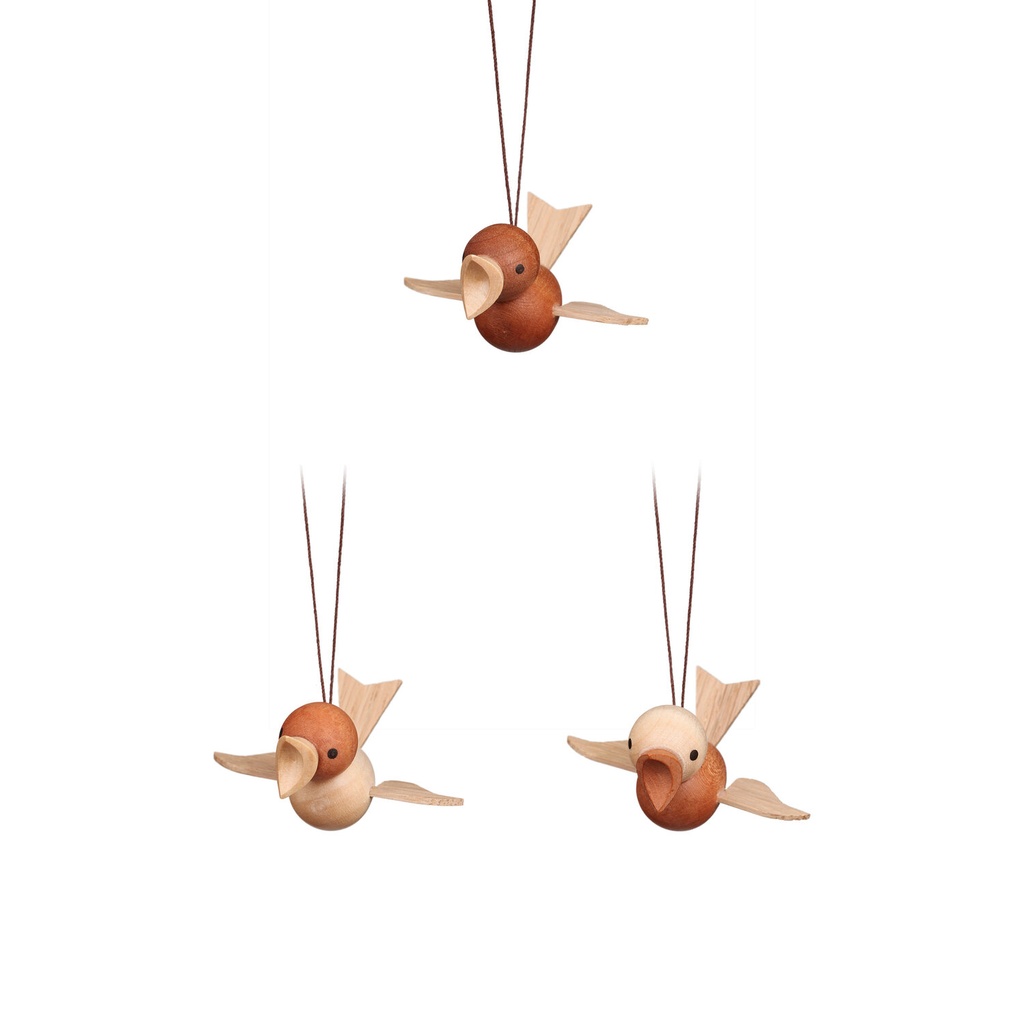 Baumschmuck - Flugvogel natur gross